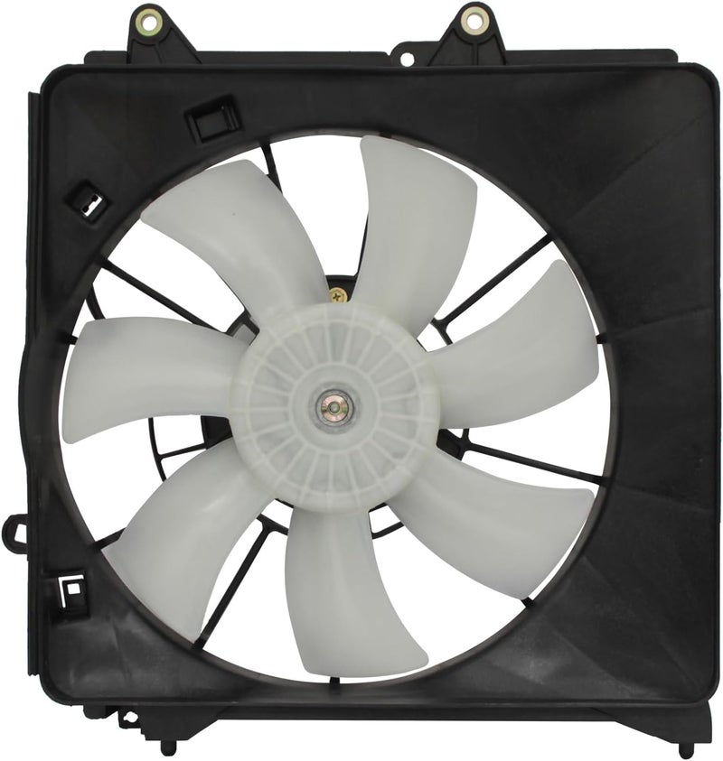 Torcia مجموعة مروحة تبريد المبرد المحسّنة TYG تناسب هوندا فيت 2009-2013 1.5L يدوي | 2-دبوس | 38611-RBB-003 38616-RB0-003 38615-RB0-003 HO3113129 621-418 - Image 1